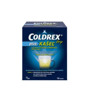 COLDREX Grip plus COUGH Zitronen- und Mentholgeschmack 10 Stk