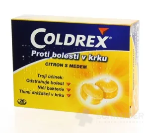 COLDREX gegen Halsschmerzen Zitrone mit Honig