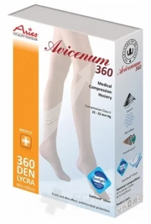 AVICENUM 360 Oberschenkelstrümpfe, Mikro