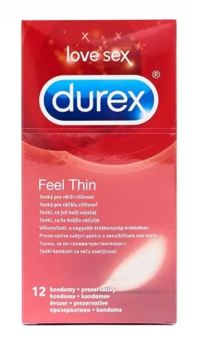 DUREX fühlt sich dünn an