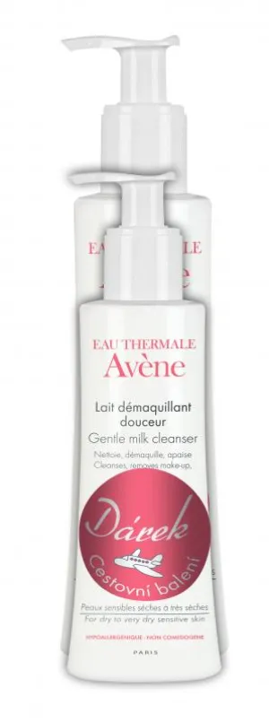 Avene Sanfte Make-up-Entfernermilch für trockene und sehr trockene Haut 200 ml + 100 ml