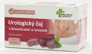 Urologischer Tee von Bulgariapharm mit Preiselbeeren und Heidekraut