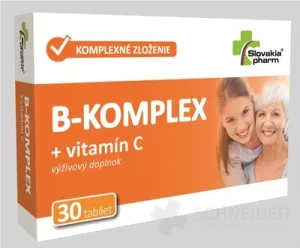 Slowakeipharm B-KOMPLEX + Vitamin C