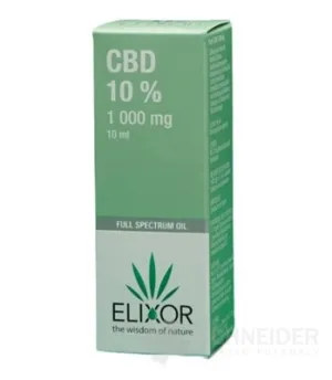 ELIXOR Vollspektrum-CBD-Öl 10 %