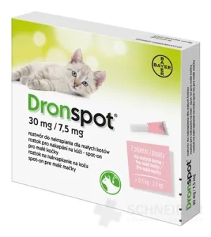 Dronspot 30 mg/7,5 mg Spot-on (2 Pipetten)