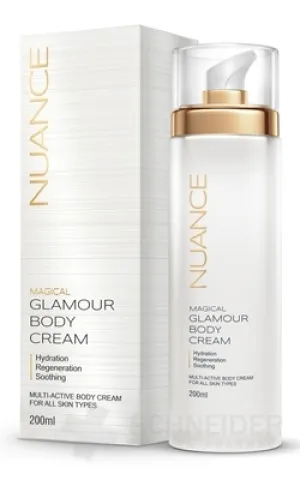 Nuancierte magische Glamour-Körpercreme
