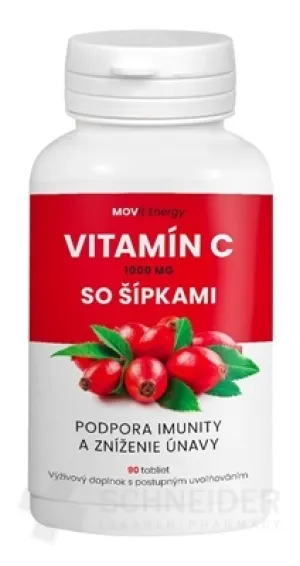 MOVit Vitamin C 1000 mg mit Pfeilen