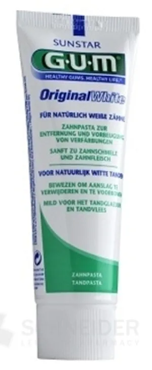 GUM Original Weiße Zahnpasta