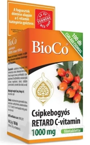 BioCo Vitamin - C RETARD 1000 mg mit Hagebuttenfrüchten