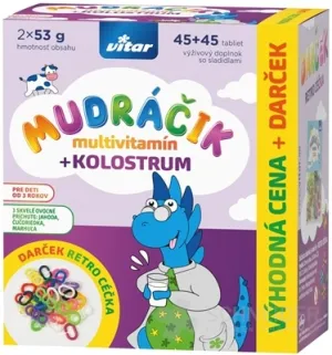 VITAR MUDRÁČIK Multivitamin + Kolostrum