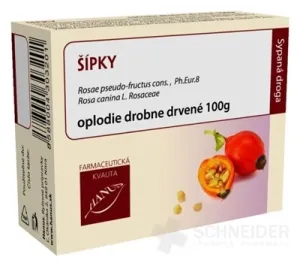HANUS ŚIPKY Perikarp fein zerkleinert