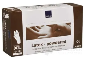 ABENA Latex-Untersuchungshandschuhe, groß. XL