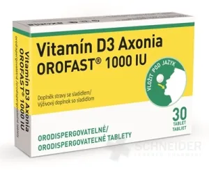 Vitamin D3 Axonia OROFAST 1000 IE
