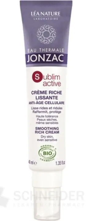 JONZAC Sublimative BIO-NÄHRENDE CREME