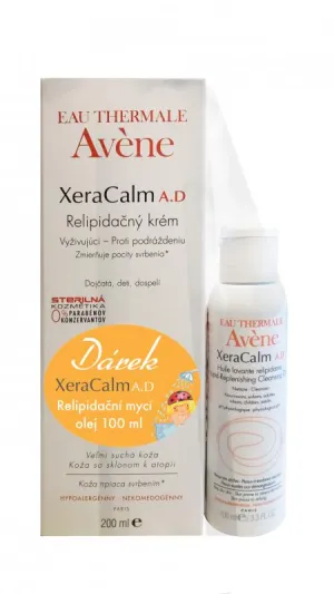 Avene XeraCalm Relipidation Creme 200 ml + Waschöl 100 ml