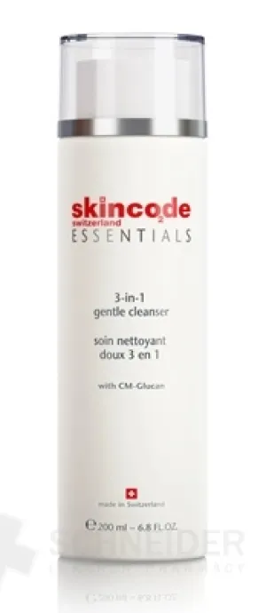 SKINCODE ESSENTIALS 3-in-1 sanfter Reiniger