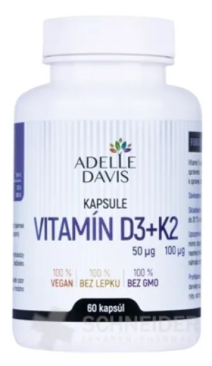 ADELLE DAVIS VITAMIN D3+K2