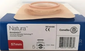 Pad mit Akkordeonring Natura Stomahesive