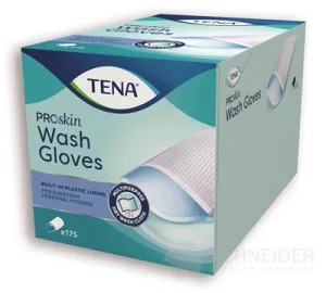 TENA WASCHHANDSCHUHE MIT FOLIE 16x25 cm
