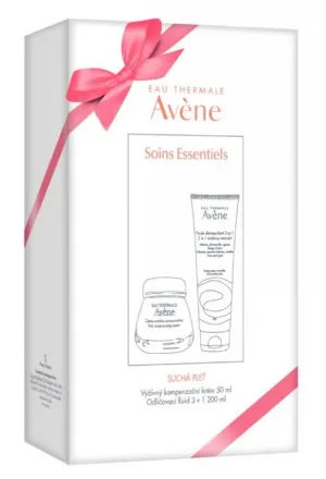 Avene Xmass Nährende Ausgleichscreme 50 ml + Make-up-Entfernungsflüssigkeit 3in1 200 ml