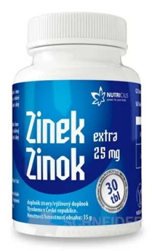 NUTRICIUS Zink EXTRA 25 mg