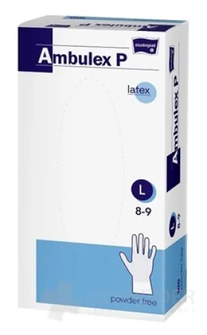 Ambulex P LATEX-Handschuhe, mit Polymer beschichtet