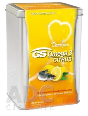 GS Omega 3 Citrus, cps 100+50 Geschenk 2019