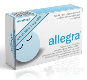 allegra MELATONIN 3 mg NEU