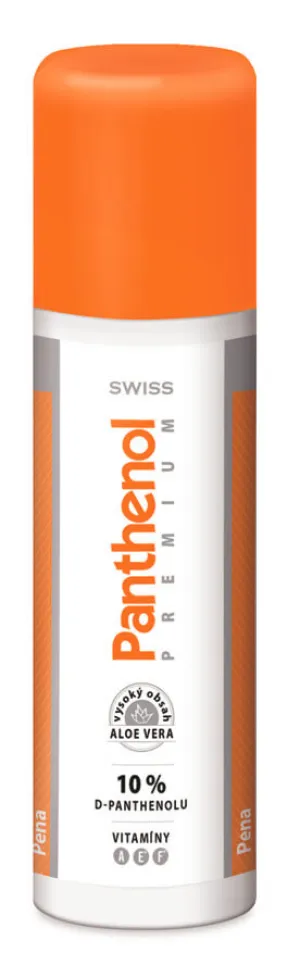 Panthenol SWISS PREMIUM pena 10% 125+25 ml