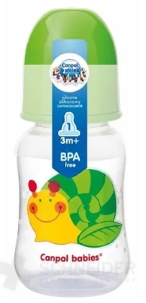 Canpol Babies geformte Flasche 125 ml