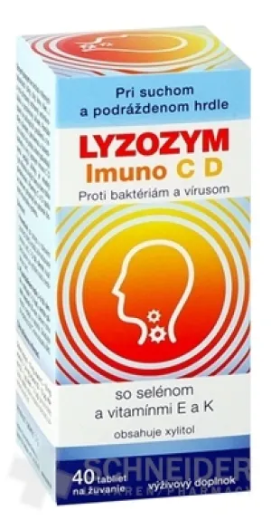 LYSOZYM IMUNO CD MIT SELEN UND VITAMINEN E und K