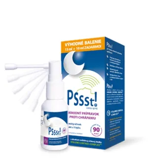 Psst! Mundspray gegen Schnarchen 15 + 10 ml gratis