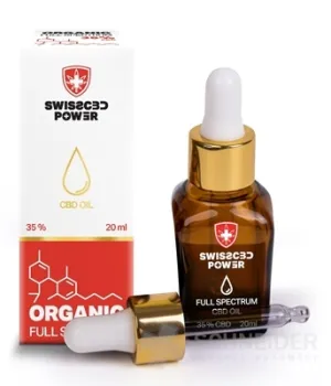 SwissCBD Power CBD-ÖL BIO Vollspektrum 35 %