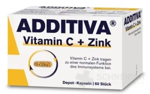 ZUSATZ Vitamin C + Zink 60 cps