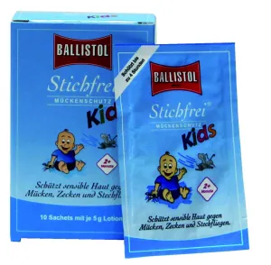 Stichfreie KIDS BALLISTOL Körperlotion in Sachets