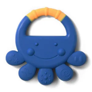 BABYONO Vicky Silikon-Oktopus-Kauer 6m+ blau