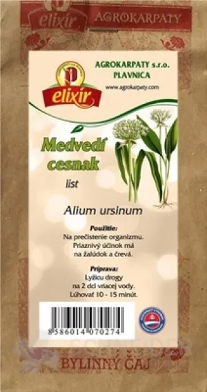 AGROCARPATY KNOBLAUCHBÄR-Blatt