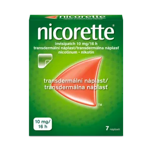 Nicorette Invisipatch 10 mg/16 h Transder. Gips