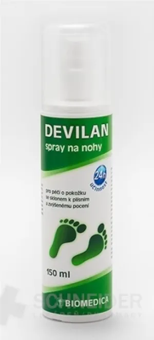 BIOMEDICA DEVILAN Spray na nohy
