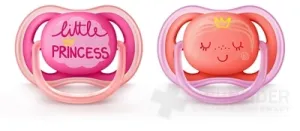 AVENT Schnuller 6-18M Ultra Air Image Mädchen