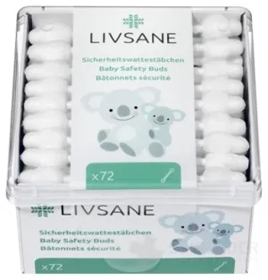 LIVSANE Sicherheits-Wattestäbchen
