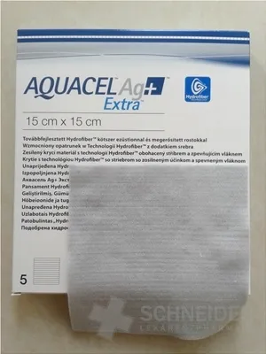 AQUACEL Ag+ Zusätzliche Abdeckung für Wunden