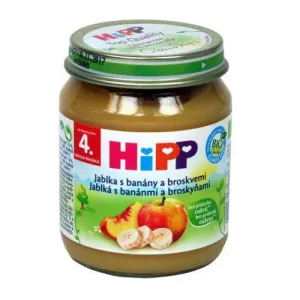 HiPP Snack 100 % Frucht Äpfel, Bananen und Pfirsiche