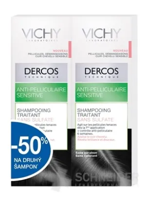 VICHY DERCOS ANTI-PELLICULAIRE SENSITIVE DUO 2014