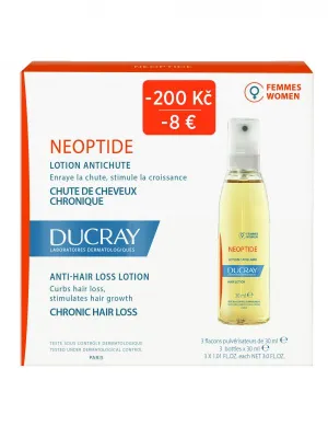 Ducray Neoptide Lösung gegen Haarausfall für Frauen 3x30ml