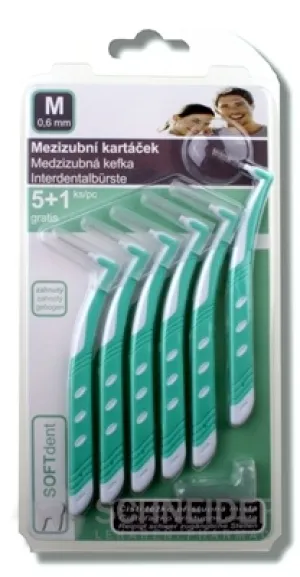 SOFTdent Interdentalbürste M 0,6 mm