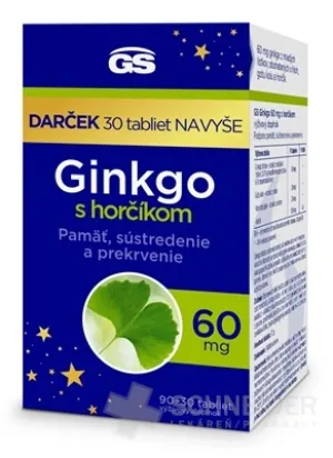 GS Ginkgo 60 mg mit Magnesium Geschenk 2023
