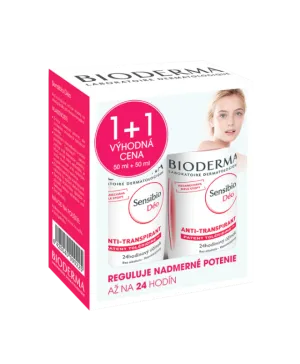 Bioderma Sensibio Déo Antitranspirant Roll-on 2x50ml