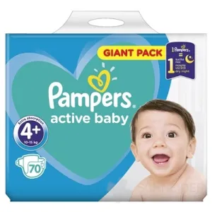 PAMPERS active baby Riesenpaket 4+ MaxiPlus