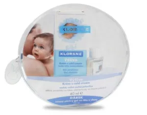 Klorane BÉBÉ Cold Creme Pflegecreme + Klorane BÉBÉ sanft schäumendes Gel für Körper und Haar